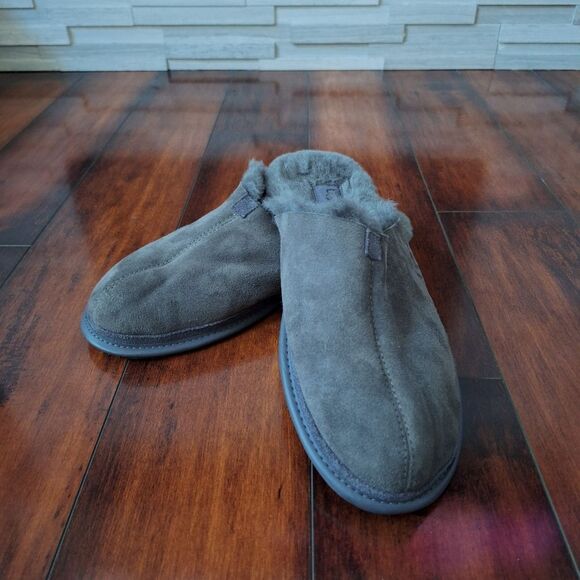 UGG Australia Hyde Scuff Slippers Men\'s US Size 12 1123660 Gray main image 6